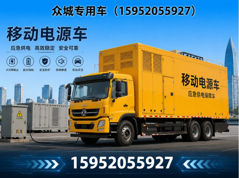 邗江区抢险排水车展示图